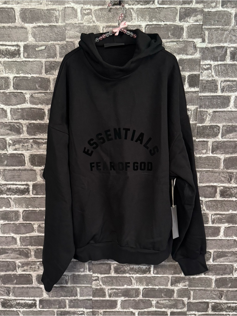 NWT Essentials Fear of God hoodie Black sweatshirt